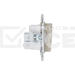 Розетка 1-местная IEK SKANDY SK-R11B (SK-R16-16-44-K10) с заземлением, с защитными шторками и крышкой 16А IP44, бежевый, фото4
