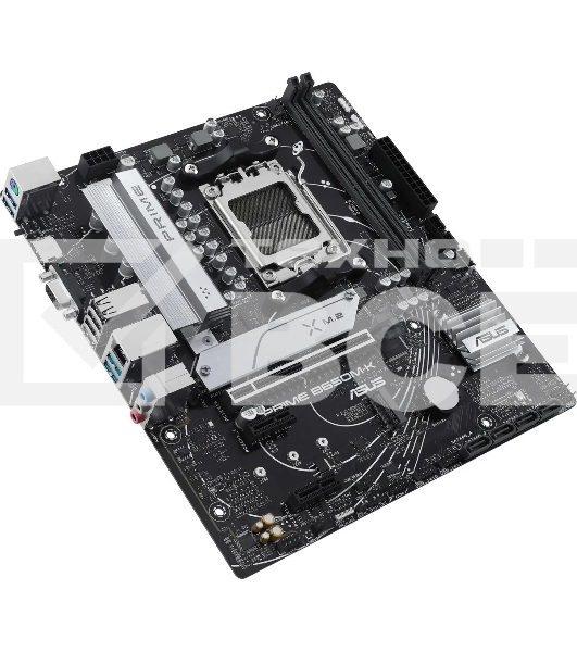 Материнская плата ASUS PRIME B650M-K, Socket AM5, AMD B650, 2xDDR5, 4xSATA, 2xM.2, 1xPCIe 4.0 x16, 2xPCIe 4.0 x1, 1xHDMI, 1xVGA, 1x 2.5Gb LAN, 4xUSB-A 2.0, 2xUSB-A 3.2 Gen 1, 2xUSB-A 3.2 Gen 2, 3x3.5 мм, 7.1, mATX