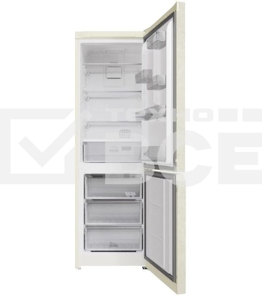 Холодильник Hotpoint HT 5180 AB мраморный двухкамерный 220/78л морозилка снизу, Total No Frost
