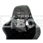 Кресло игровое Бюрократ VIKING 7 KNIGHT B FABRIC черный текстиль/эко.кожа крестовина металл/пластик, фото38
