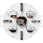 Настенные часы РУБИН 3433-001 Coffee Time, фото 1