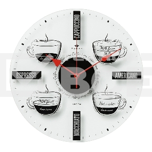 Настенные часы РУБИН 3433-001 Coffee Time