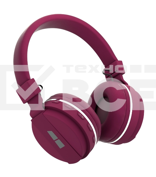 Наушники беспроводные накладные MORE CHOICE (4610196401053) HW15 Cherry