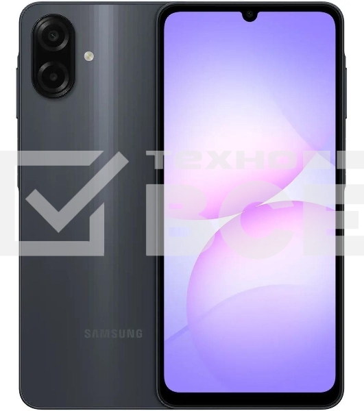 Смартфон Samsung Galaxy A07 6/128Gb черный