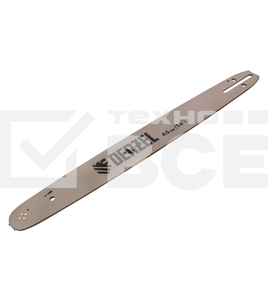 Шина для бензопилы Denzel DGS-5218, длина 45 см (18'), шаг 0,325', паз 1,5 мм, 72 звена