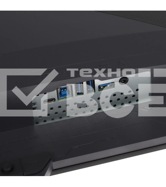 Монитор 31.5' Asus ROG Strix XG32UCWG WOLED 3840x2160, 165 Гц, 0.03 мс, 16:9, 1300 кд/м² (пиковая), 2×HDMI 2.1, DP 1.4, USB-C (15 Вт PD), USB Hub (3×USB-A), 3.5 Jack, DisplayHDR True Black 400, HDR10, FreeSync, черный