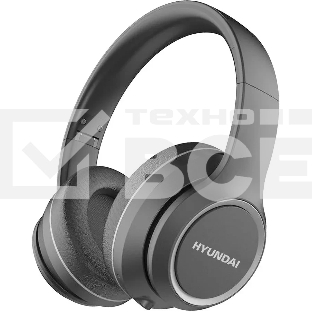 Гарнитура Hyundai H-HP103 черный, беспроводная, Bluetooth, до 6 ч