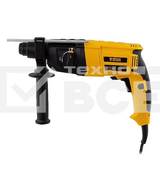Перфоратор электрический RHH-600-22, SDS-plus, 600 Вт, 2,5 Дж, 2 реж. Denzel