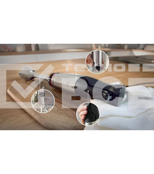 Блендер погружной Bosch MSM6M622 1000Вт черный