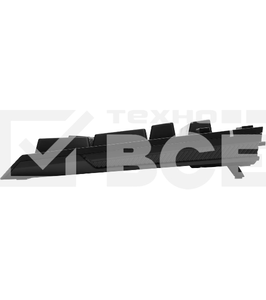 Клавиатура HyperX Alloy Core RGB черный USB Multimedia for gamer LED (4P4F5AA#ABA)