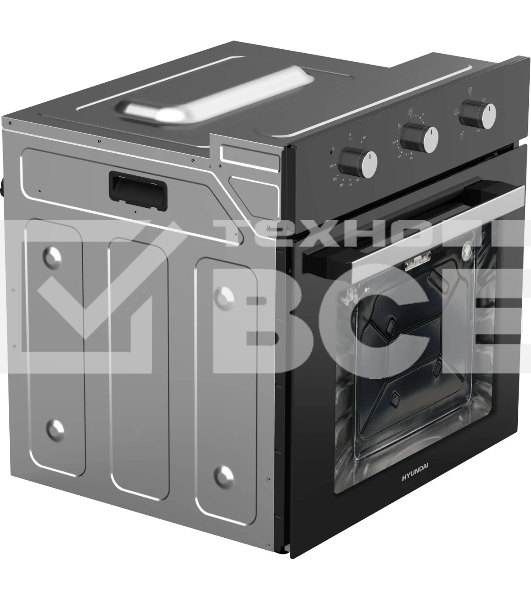 Духовой шкаф электрический Hyundai HEO 66311 BG черный