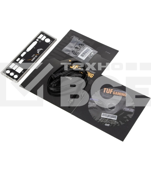Материнская плата ASUS TUF GAMING B450M-PLUS II, AM4, AMD B450, 4xDDR4, 6xSATA, 1xM.2, 1xPCIe 3.0 x16, 1xPCIe 2.0 x16, 1xPCIe x1, 1xHDMI, 1xDVI-D, 1x 1Gb LAN, 2xUSB-A 3.2 Gen 1, 1xUSB-A 3.2 Gen 2, 2xUSB-A 2.0, 1xUSB-C 3.2 Gen 1, 3x3.5 мм, 7.1, mATX