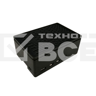 Корпус ACD RA509 Black ABS Case (Install 3010/3007 Fans or 3.5 Inch Touch Screen) for Raspberry PI 4B