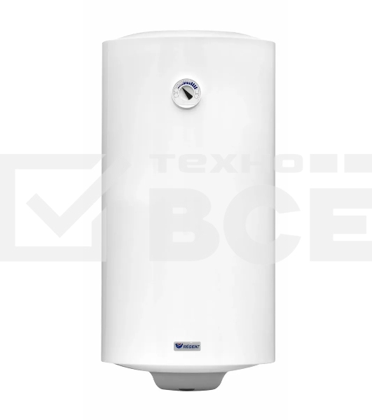 Водонагреватель Regent NTS 100V 1,5K (RE) 100л, 1.5 кВт, нагрев воды до +75°С,450x913x450 мм, индикатор включения, термометр,магниевый анод, защита от перегрева, предохранительный клапан внутреннее покрытие бака эмаль.