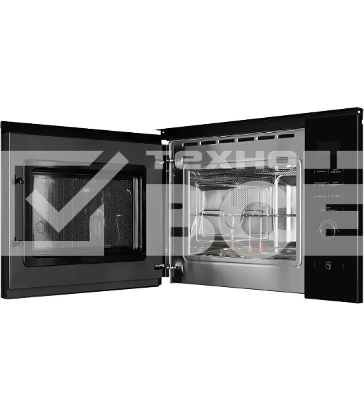 Встраиваемая микроволновая печь Kuppersberg HMW 650 BL встраиваемая, 38х56х55 см, 25л., 900Вт, 8 программ, гриль, черный