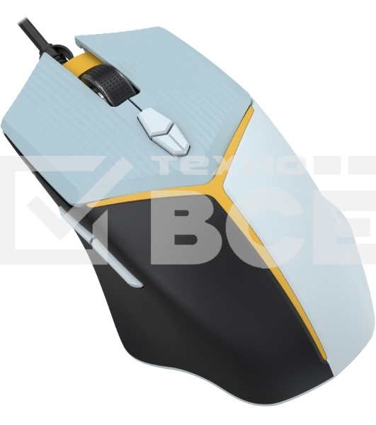 Мышь проводная Defender Shotgun GM-176 серый, 3600 dpi, USB, кнопки - 6