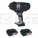 Профессиональный бесщеточный гайковерт аккумуляторный KLPRO KLSS18BHX-20 (18В, Li-ion-2шт, 2.0А·ч, 800Нм, 2 скорости, подсветка,З/У,в кейсе), фото2