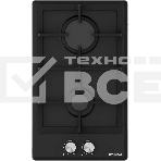 Газовая варочная панель Hyundai HHG 3230 BK черный, фото 1