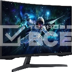 Монитор 32' Samsung S32CG550EI VA 2560x1440, 165 Гц, 1 мс, 16:9, 300 кд/м2, 1xHDMI, 1хDP, изогнутый, черный, фото22