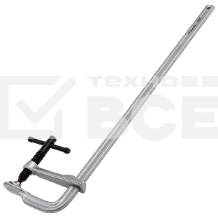 Струбцина Denzel F-образная, 80x400 мм, кованая