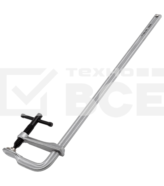 Струбцина Denzel F-образная, 80x400 мм, кованая