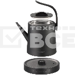 Чайник электрический Hyundai HYK-S5503 1л. 1200Вт титан/титановый корпус: металл, фото2