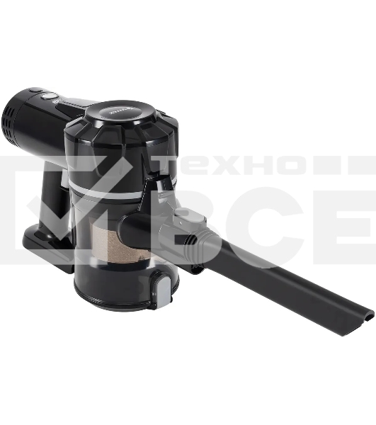 Пылесос Vitek Starlight VT-8143 черный/серебристый, питание от аккумулятора, 35 Вт, уборка сухая, пылесборник 0.6 л, работа от АКБ max 30 мин