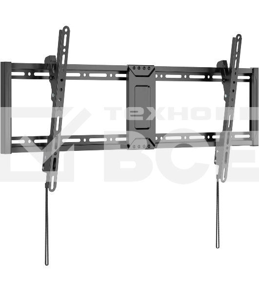 Кронштейн для телевизора Ultramounts UM852T черный 43'-95' макс.75кг настенный наклон
