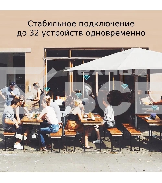 Роутер беспроводной TP-Link TL-MR100 N300 10/100BASE-TX/4G(3G) cat.4 черный