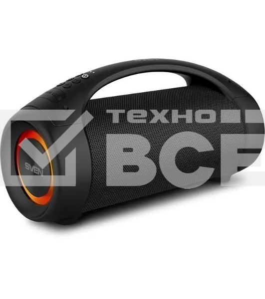 Колонка портативная Sven АС PS-370 черный 40W 2.0 BT