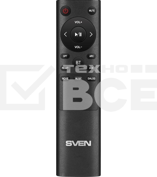 Акустическая система SVEN АС SPS-830 2.0 черный 60Вт BT