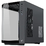 Корпус mATX Eurocase M2771 black, без БП, закаленное стекло 2 стороны, фото5