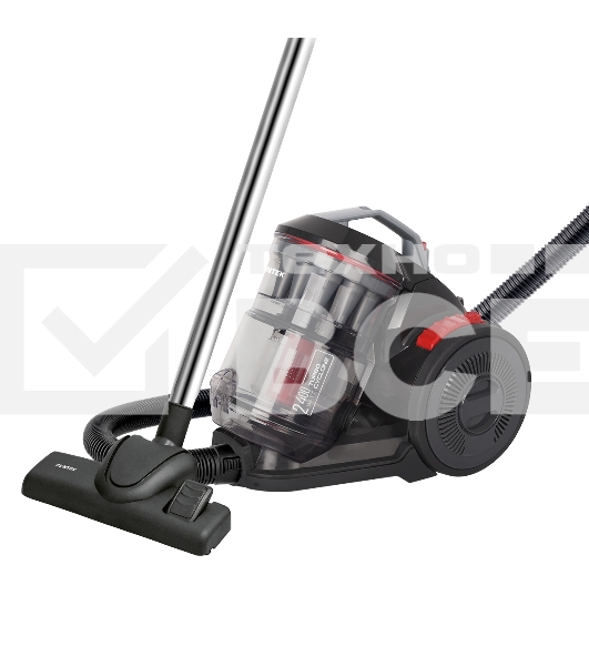 Пылесос Centek CT-2523 черный/красный, 420/2400 Вт, уборка сухая, пылесборник контейнер 3.5 л