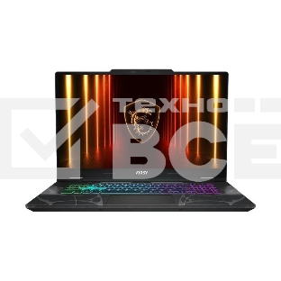 Ноутбук MSI Cyborg 17 B2RWFKG-284XRU/17.3'/IPS/Intel Core 5 210H/16Gb/1Tb SSD/NVIDIA GeForce RTX 5060 8Gb/NoOS/черный/2.5kg