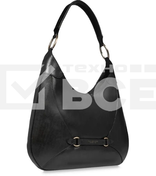 Сумка женская The Bridge Isabella 04502501/30 черная натур.кожа