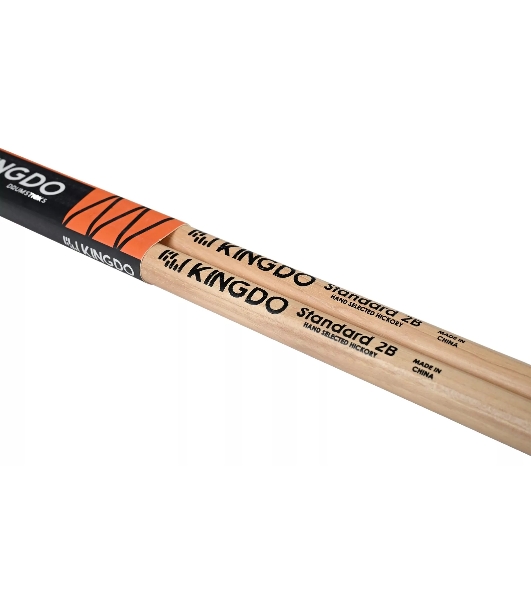 Барабанные палочки Standard Hand Selected 2B STANDARD AH KINGDO 2B STANDARD AH размер 2B, материал отборный американский гикори