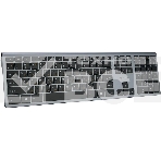 Клавиатура Oklick 890S проводная, USB, серый/черный, фото2
