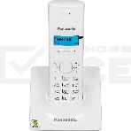 Телефон беспроводной (DECT) Panasonic KX-TG1711RUW (белый) {АОН, Caller ID,12 мелодий звонка,подсветка дисплея,поиск трубки}, фото 1