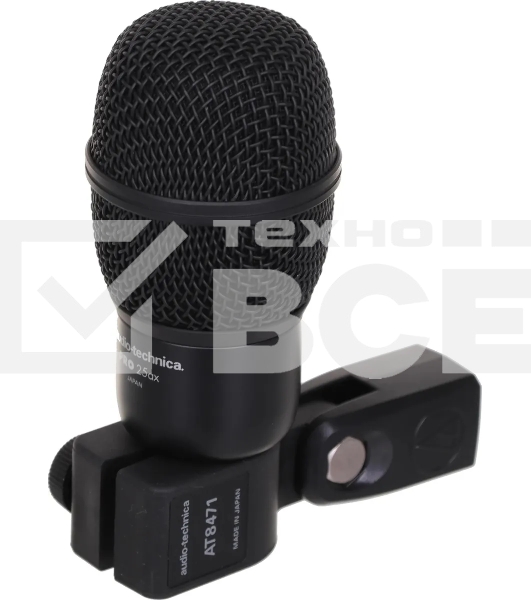 Микрофон проводной Audio-Technica PRO25AX 5м черный