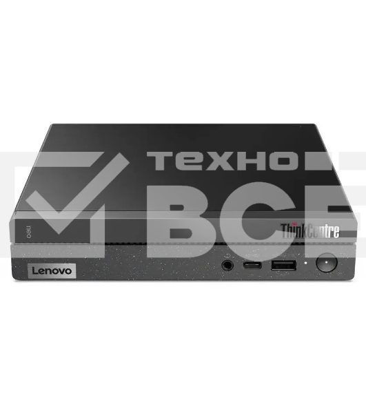 Неттоп Lenovo ThinkCentre Neo 50q Gen 4 i3 1215U (1.2) 8Gb SSD256Gb UHDG noOS WiFi BT 65W kb мышь клавиатура черный (12LN0028RU)