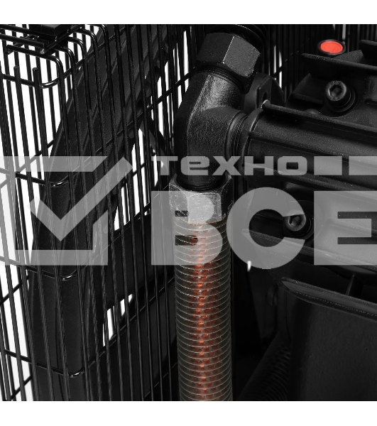 Компрессор воздушный рем. привод BCV 4000-T/200, 4,0 кВт, 200 литров, 690 л/мин Denzel
