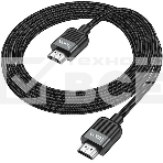 Кабель Hoco US09 ver2.0 HDMI (m) HDMI (m) 2м черный (пакет), фото4