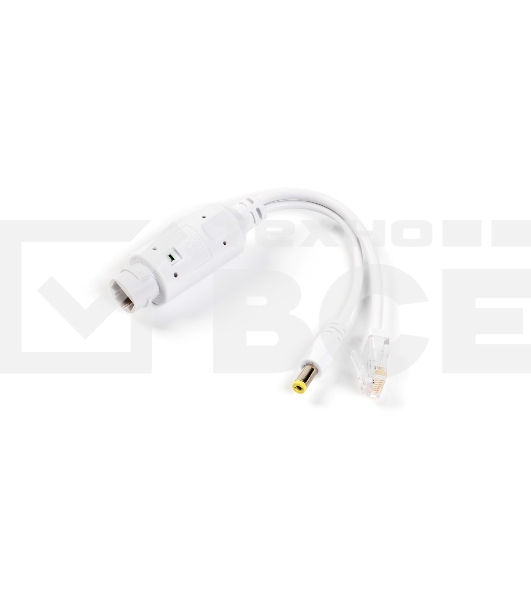 Сплиттер PSE-SP-1A-E v.2 13Вт вход RJ-45 PoE выход RJ-45 Ethernet и DC 12V