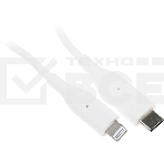Комплект зарядное устройство Hama H-183297 3A PD для Apple кабель Apple Lightning/Type-C белый, фото9