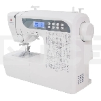 Швейная машина Comfort 1001 200 операций, 9 видов петель,  жк дисплей, нитевдеватель , горизонтальный челнок, русск./англ. алфавит, плавная регулировка скорости на корпусе, регулятор давления лапки,  нитевдеватель, возможность шитья двойной иглой, возможн, фото3