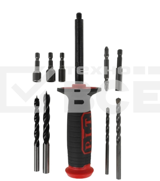 Дрель-шуруповерт аккумуляторная P.I.T. PSB20H-13D/3, Аккумуляторная, 20В, Ударная, Кейс