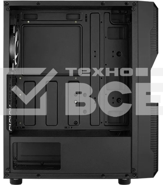 Компьютерный корпус Aerocool  / Formula Menace Saturn FRGB-G-BK-v1 черный без БП ATX 4x120mm 2xUSB2.0 1xUSB3.0 audio bott PSU