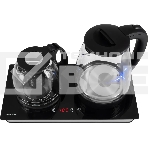 Чайник электрический Starwind SKG4044 1.8л. 1800Вт черный/серебристый корпус: стекло, фото6