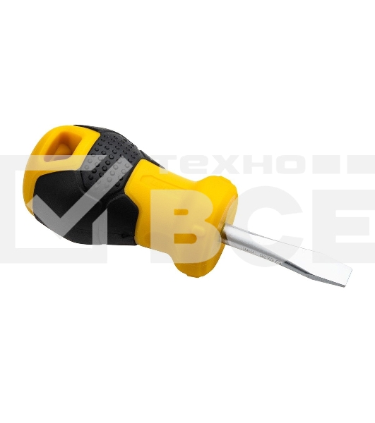 Отвертка шлицевая Deli DL6360381 6х38мм Материал: CR-V. Двухкомпонентная ручка. Хромированная