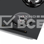 Газовая варочная панель Maunfeld EGHG.64.63CB/G, 4 конфорки, закаленное стекло, черный, фото7